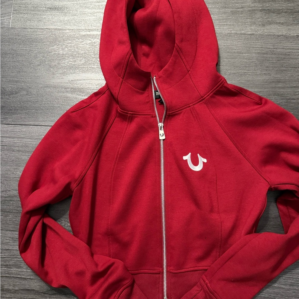 True Religion Red Hoodie XS
